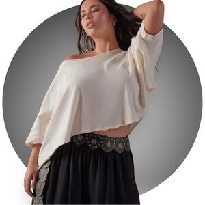 BOGO NWT COLOR RUST Torrid Festi Oversized Dolman Tee